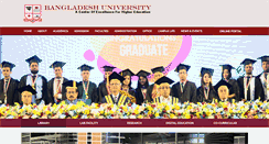 Desktop Screenshot of bu.edu.bd