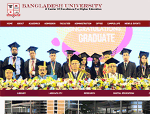 Tablet Screenshot of bu.edu.bd